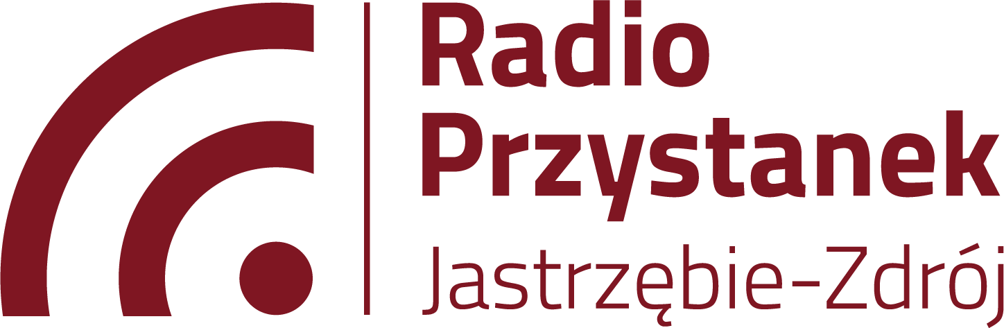 Czerwone logo Miejskiej Biblioteki Publicznej w Jastrzebiu-Zdroju